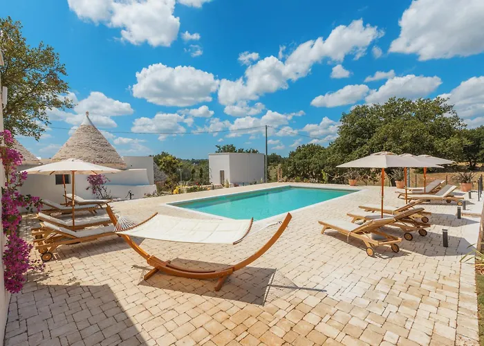 Trulli Zaccano con Piscina Privata